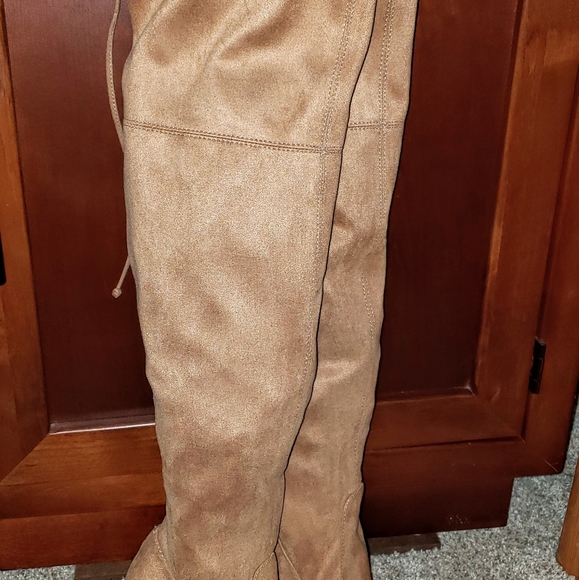 Brown Suede Boots - Picture 3 of 7